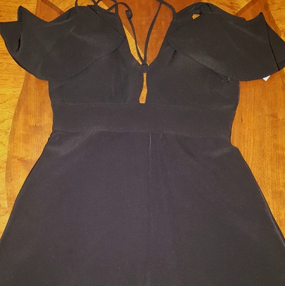 Final!Laundry By Shelli Segal Cold-Shoulder  Dress - Picture 2 of 3